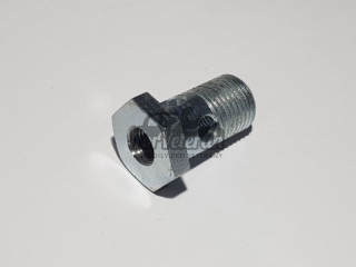 Přípojka průtoková olejového chladiče M16x1,5 / M10x1 ŠKODA 110R, 110LS, 120LS/GLS ; 112049090, 111049090